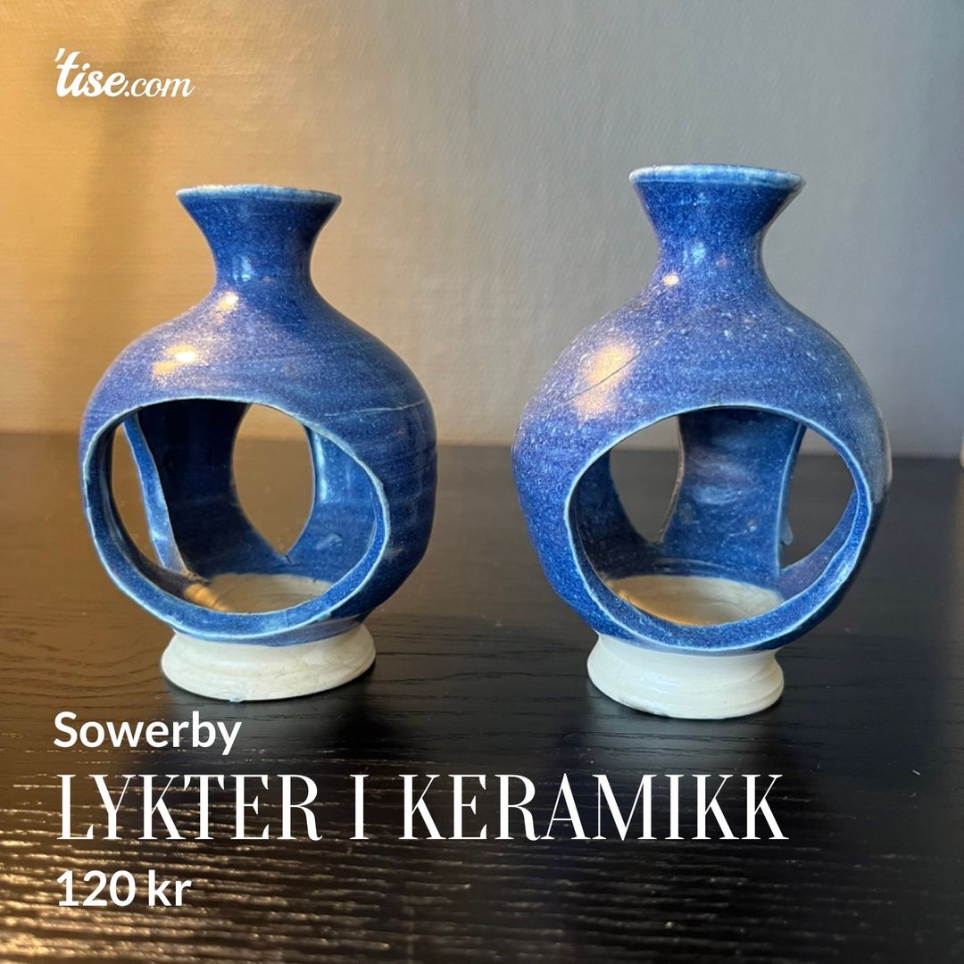 Lykter i keramikk