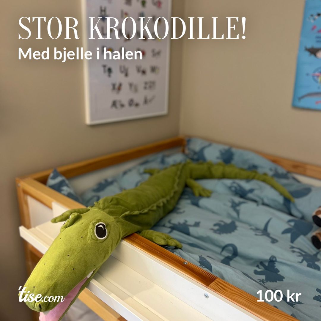 Stor krokodille!