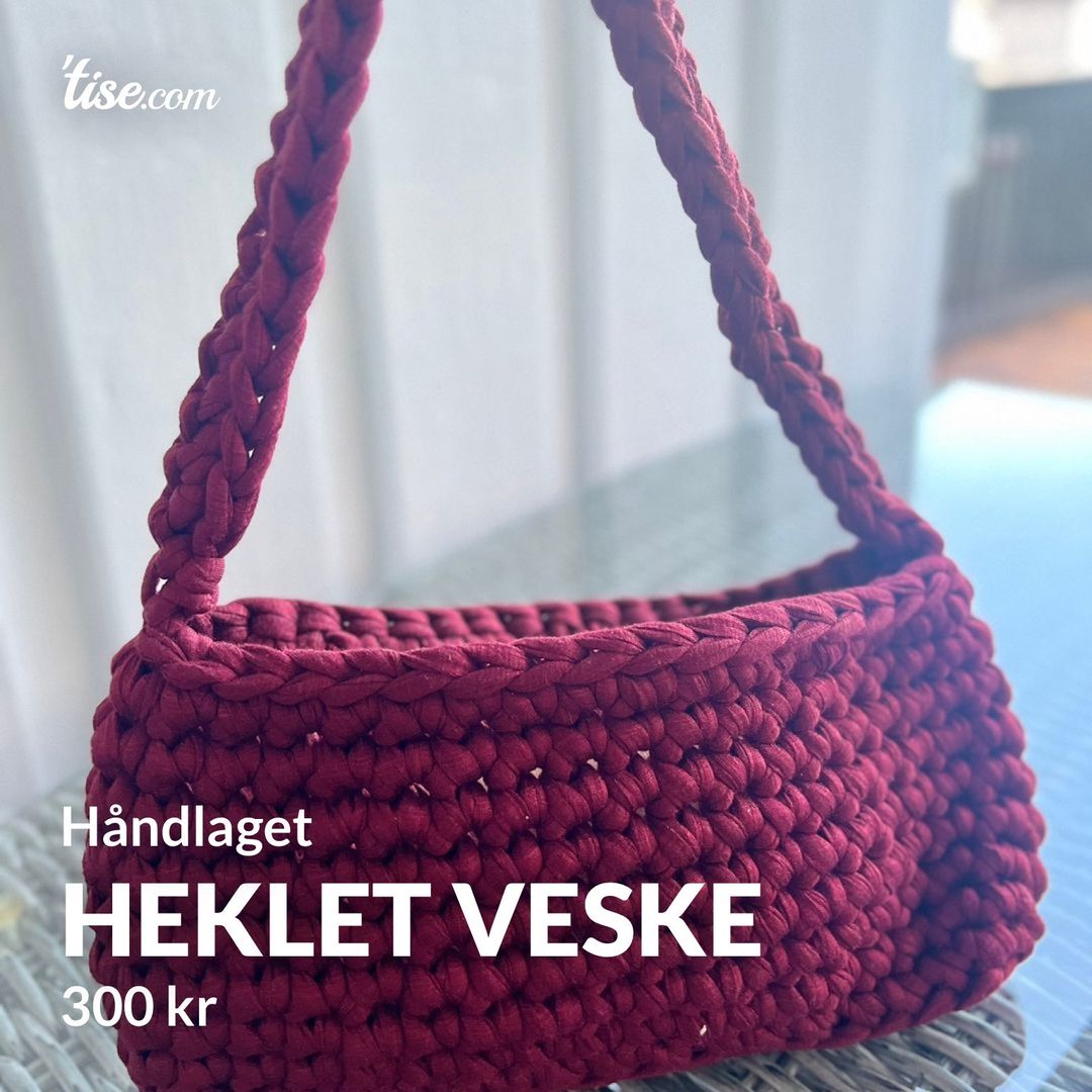 Heklet veske