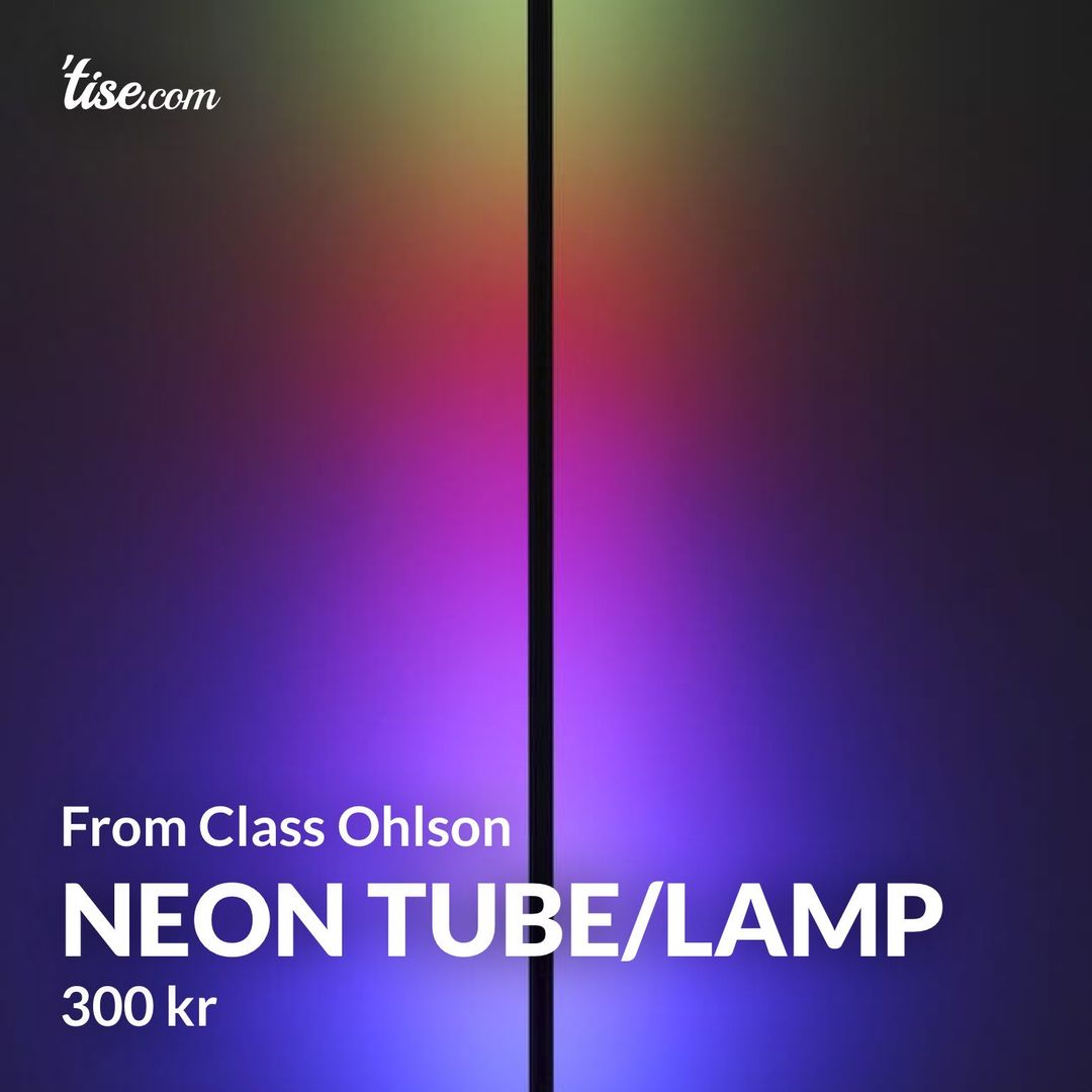 Neon tube/lamp