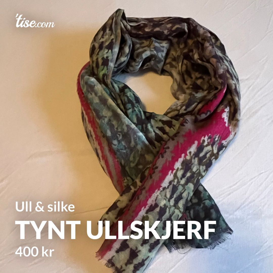 Tynt ullskjerf