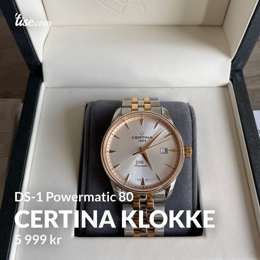 Certina klokke