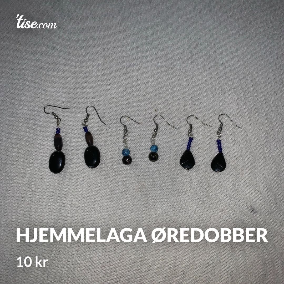 Hjemmelaga øredobber