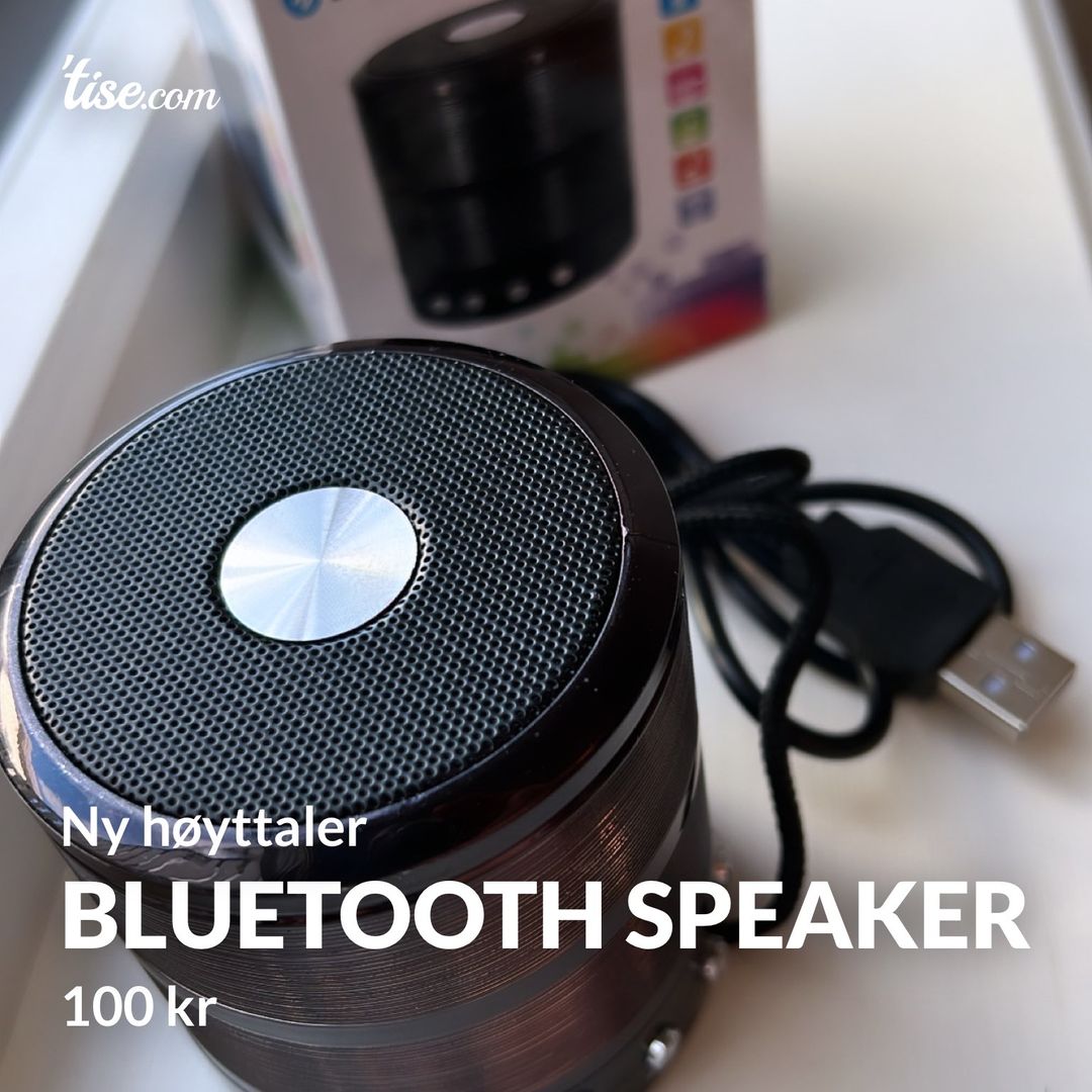 Bluetooth speaker