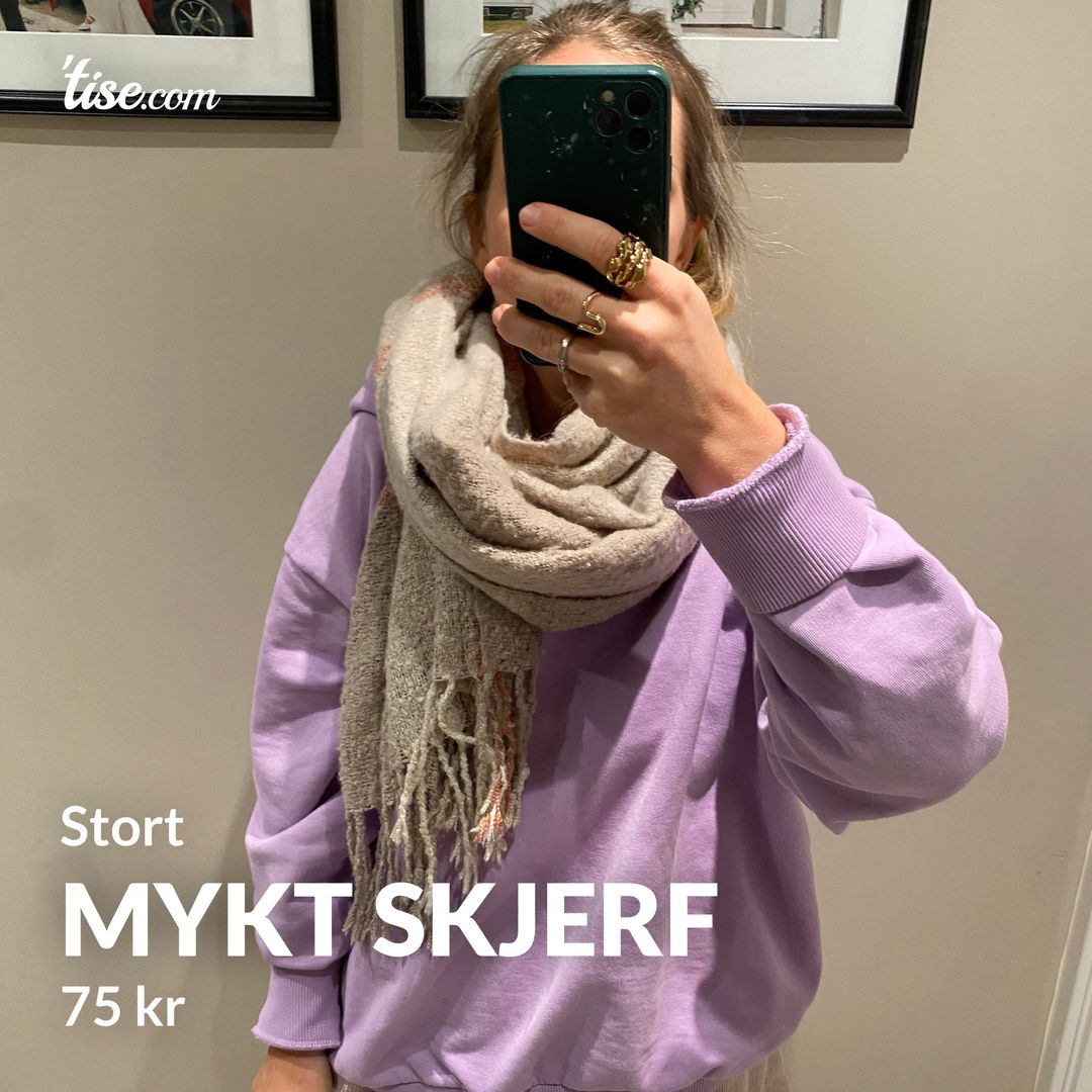 Mykt skjerf