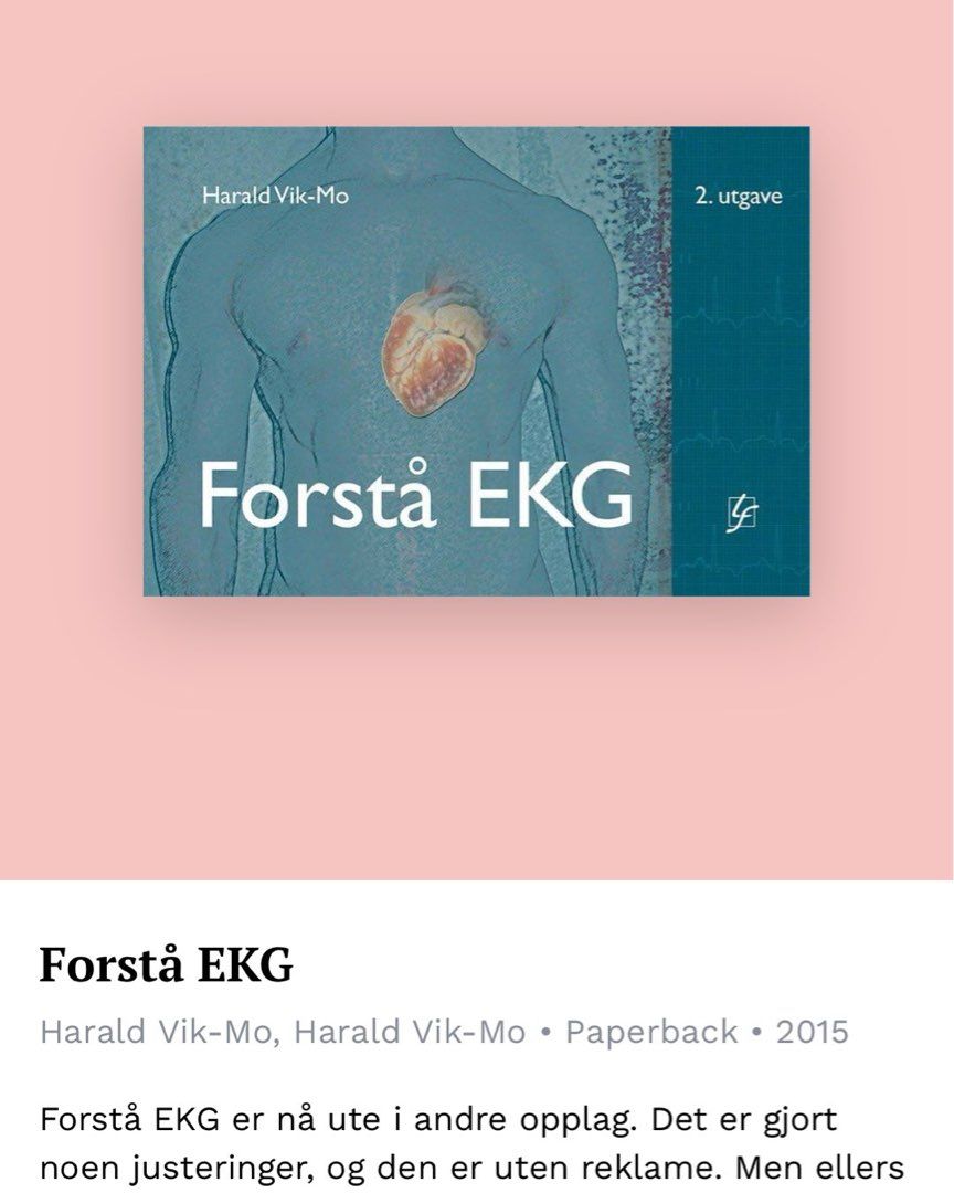 Forstå EKG