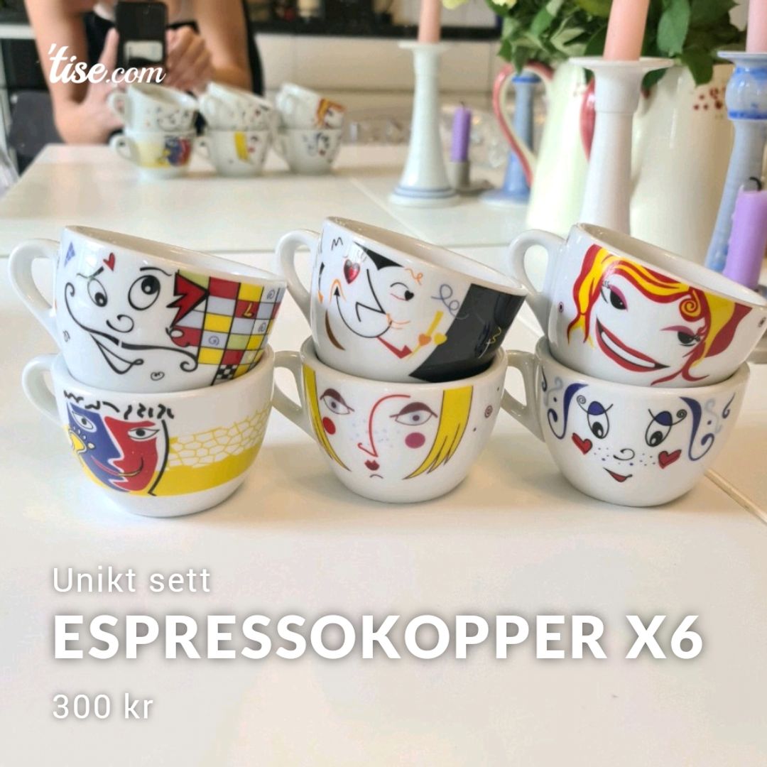 Espressokopper X6