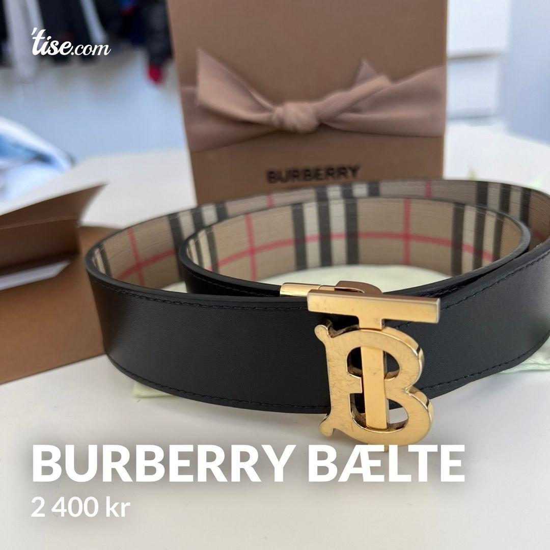 Burberry bælte