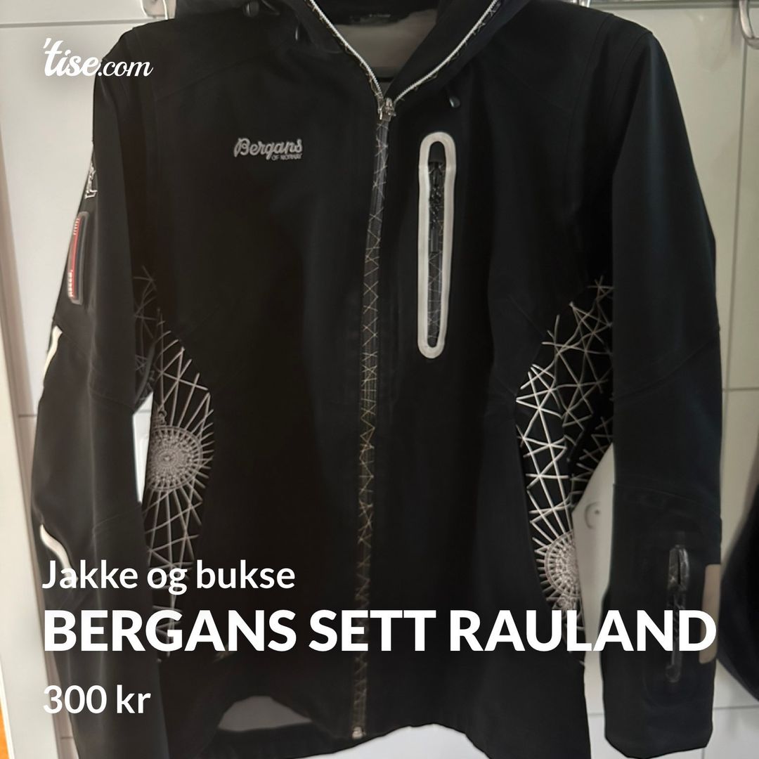 Bergans sett Rauland