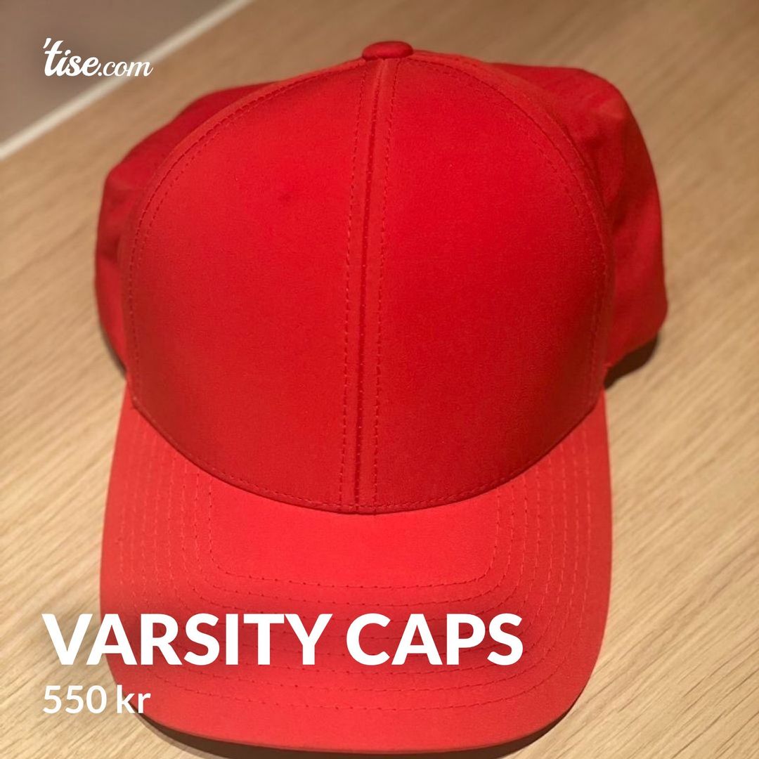 Varsity caps