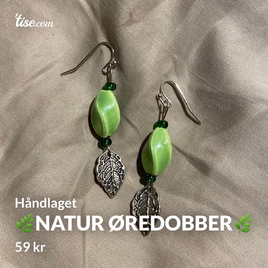 🌿Natur øredobber🌿