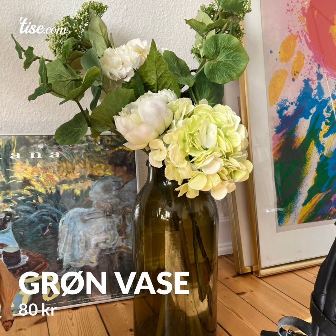 Grøn Vase