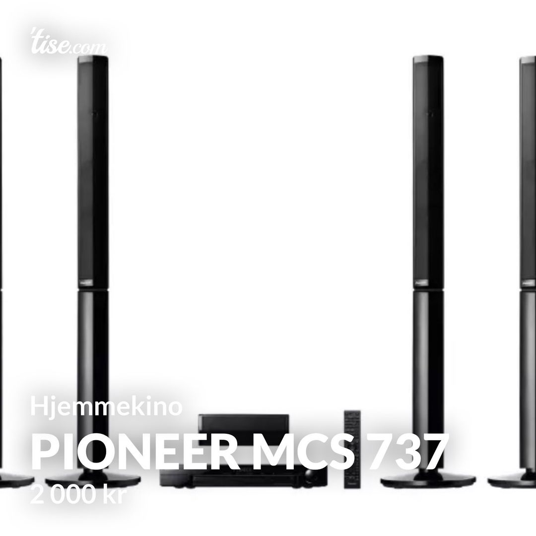 Pioneer mcs 737