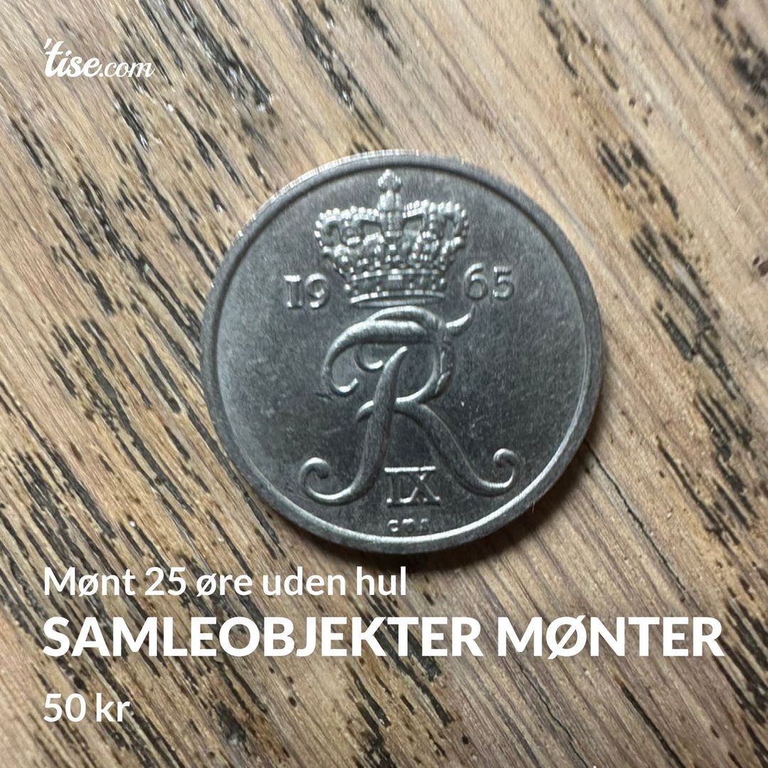 Samleobjekter mønter