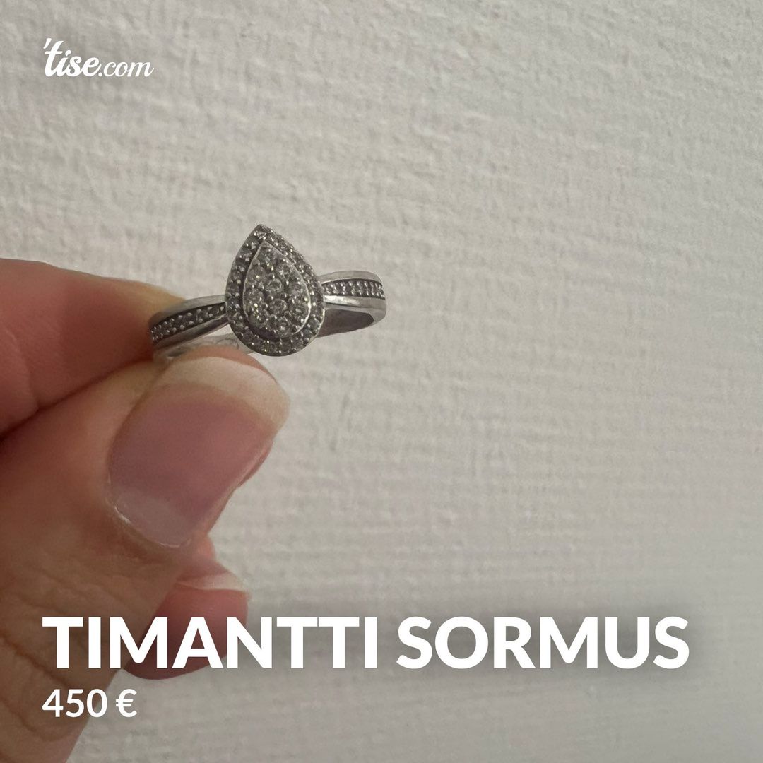 Timantti sormus