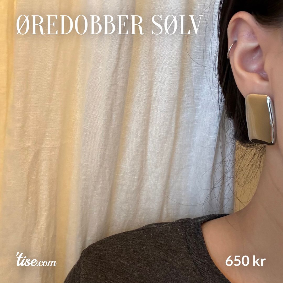 Øredobber sølv