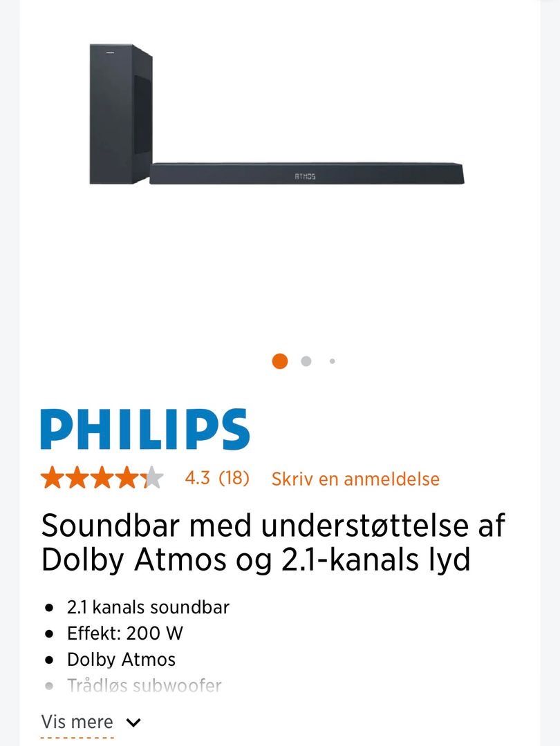 Philips Soundbar