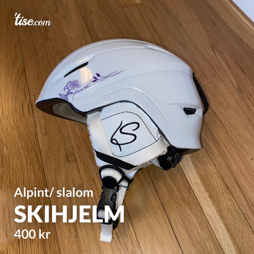 Skihjelm