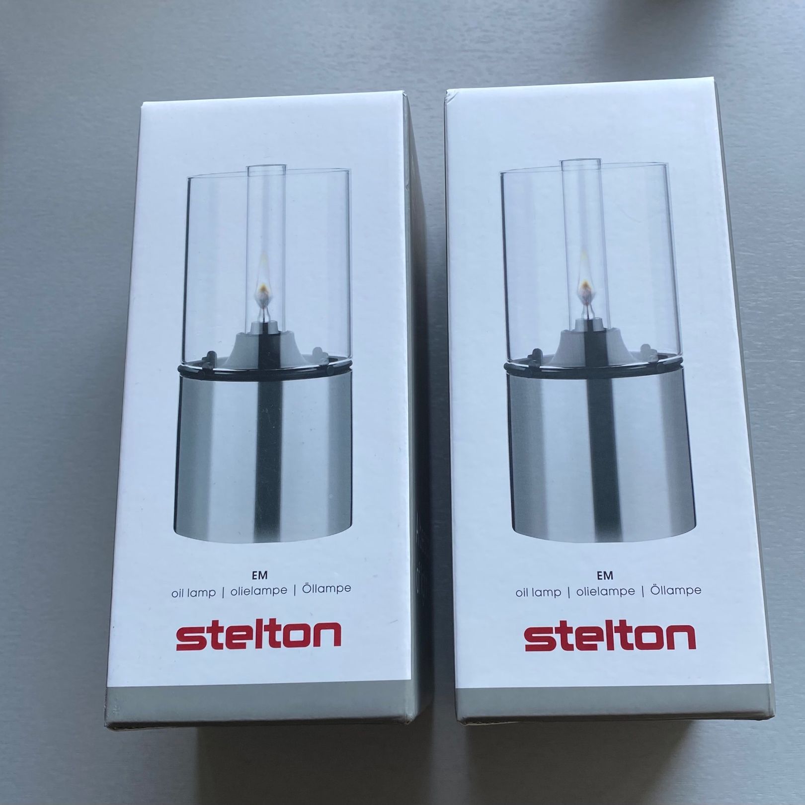 Stelton oljelampe