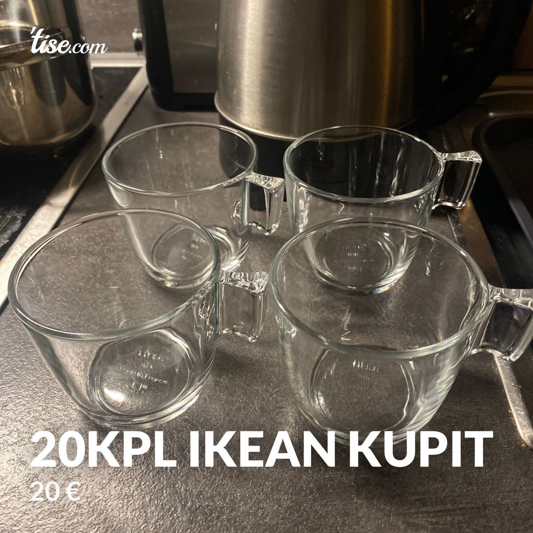 20kpl ikean kupit