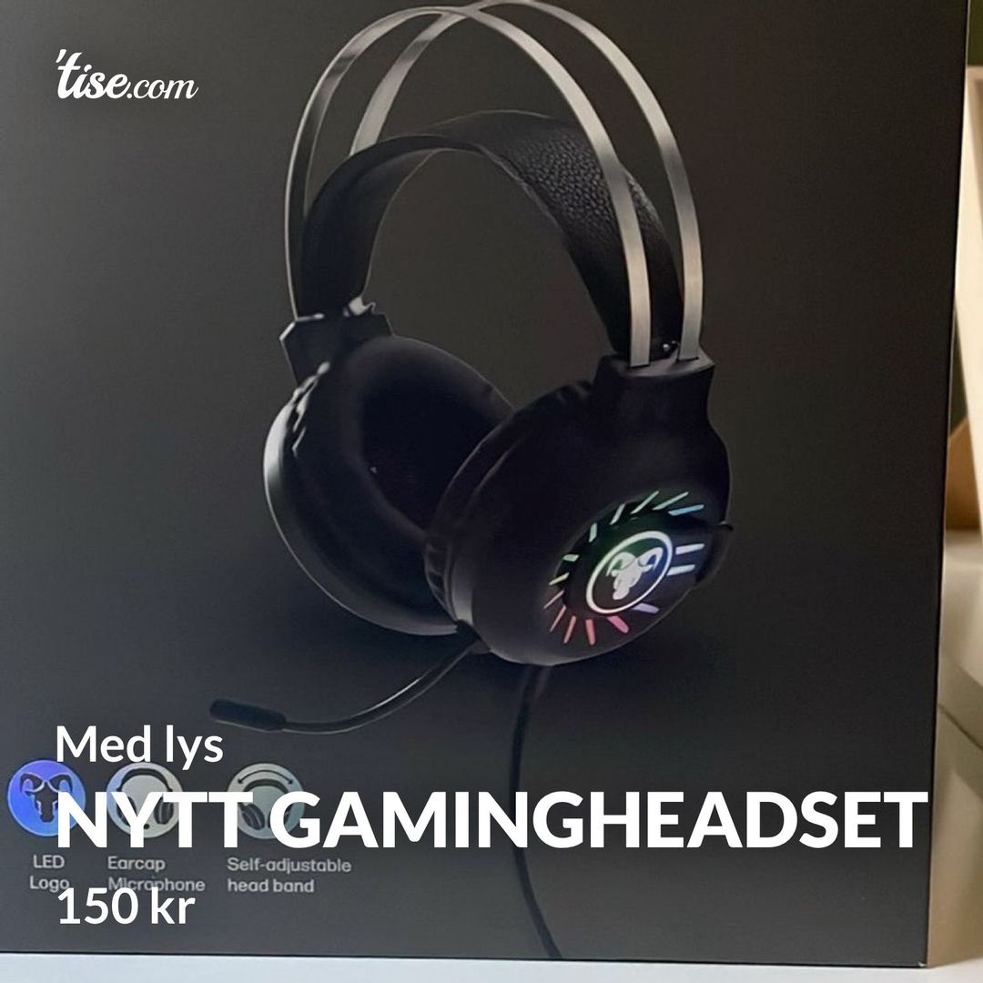 Nytt gamingheadset