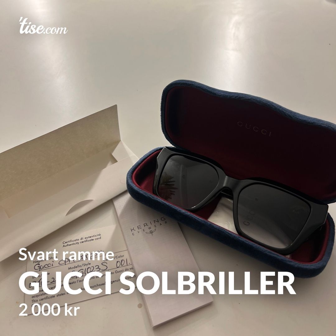 Gucci solbriller