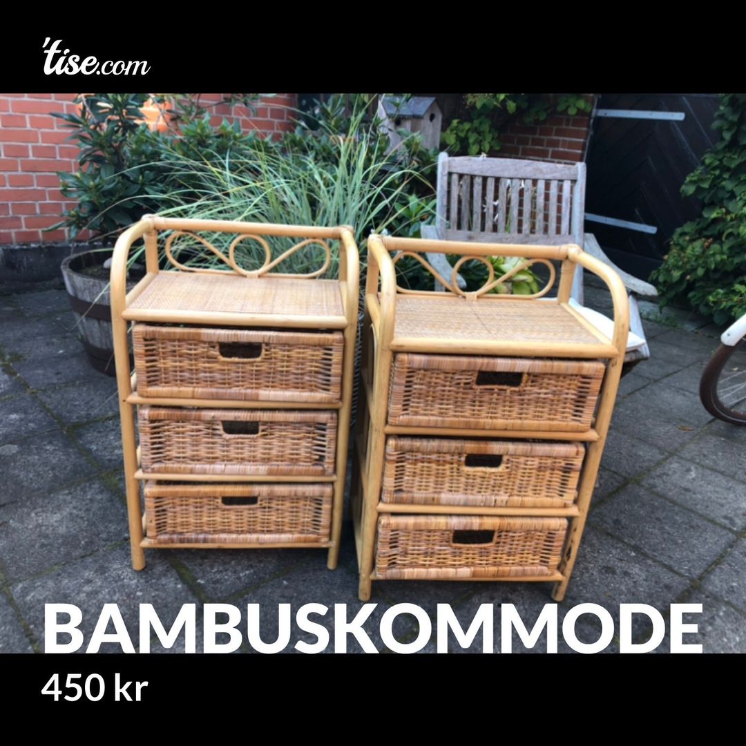 Bambuskommode