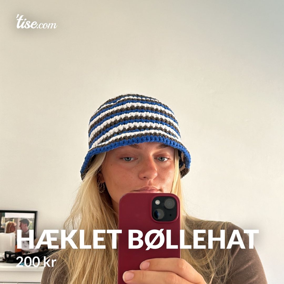 Hæklet bøllehat