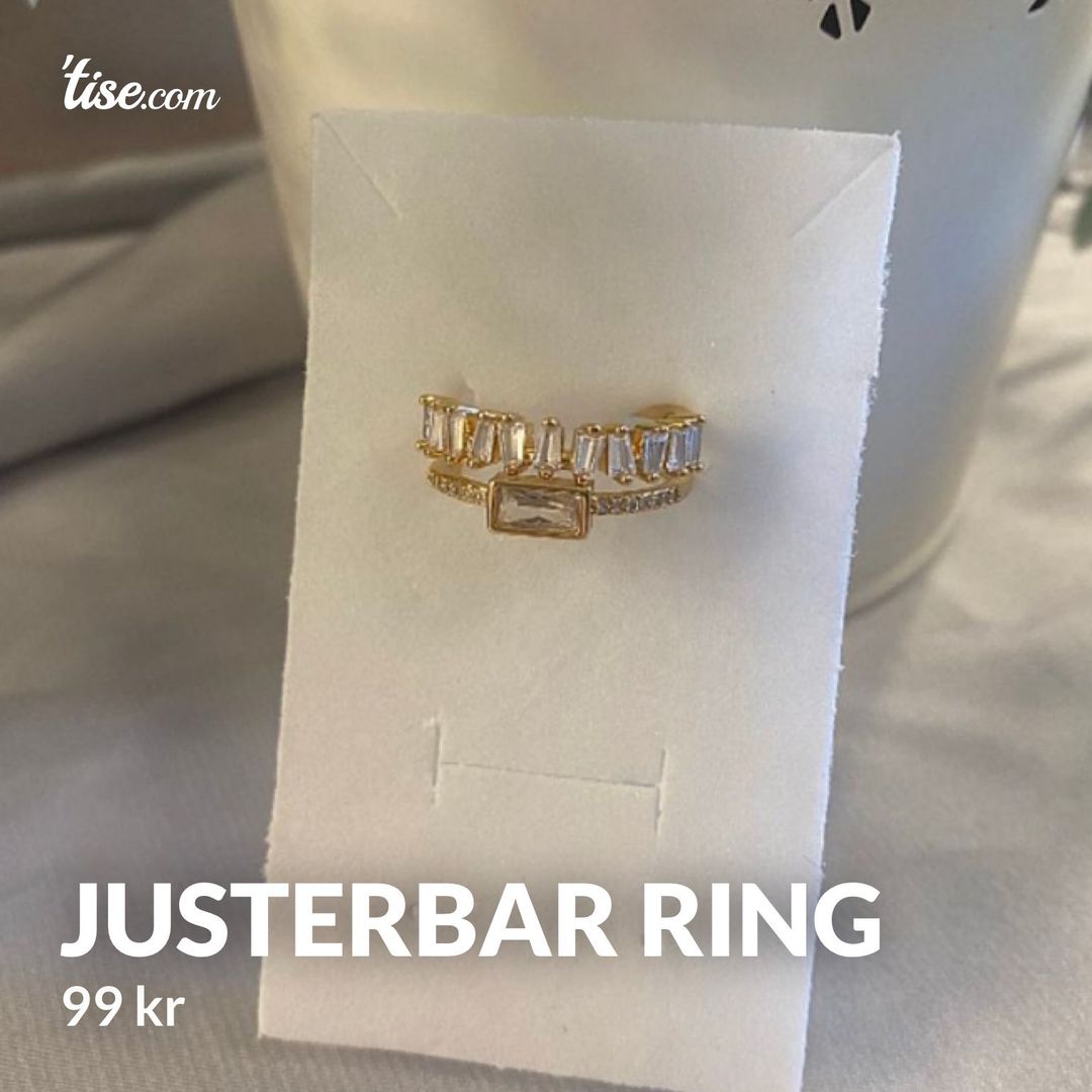 Justerbar ring