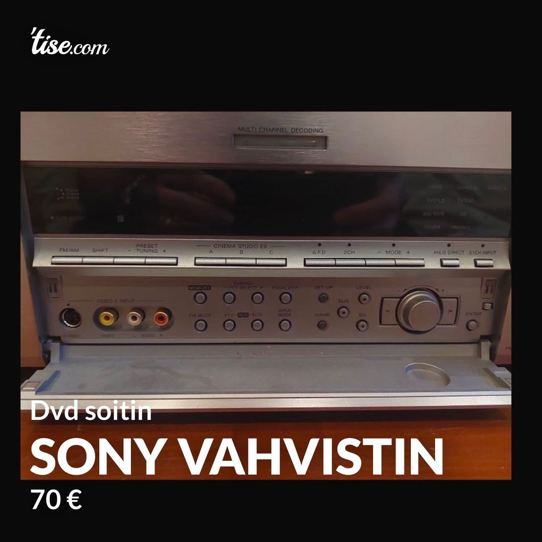 Sony vahvistin