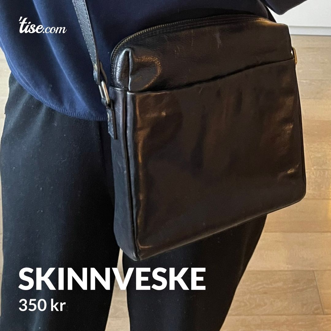 Skinnveske