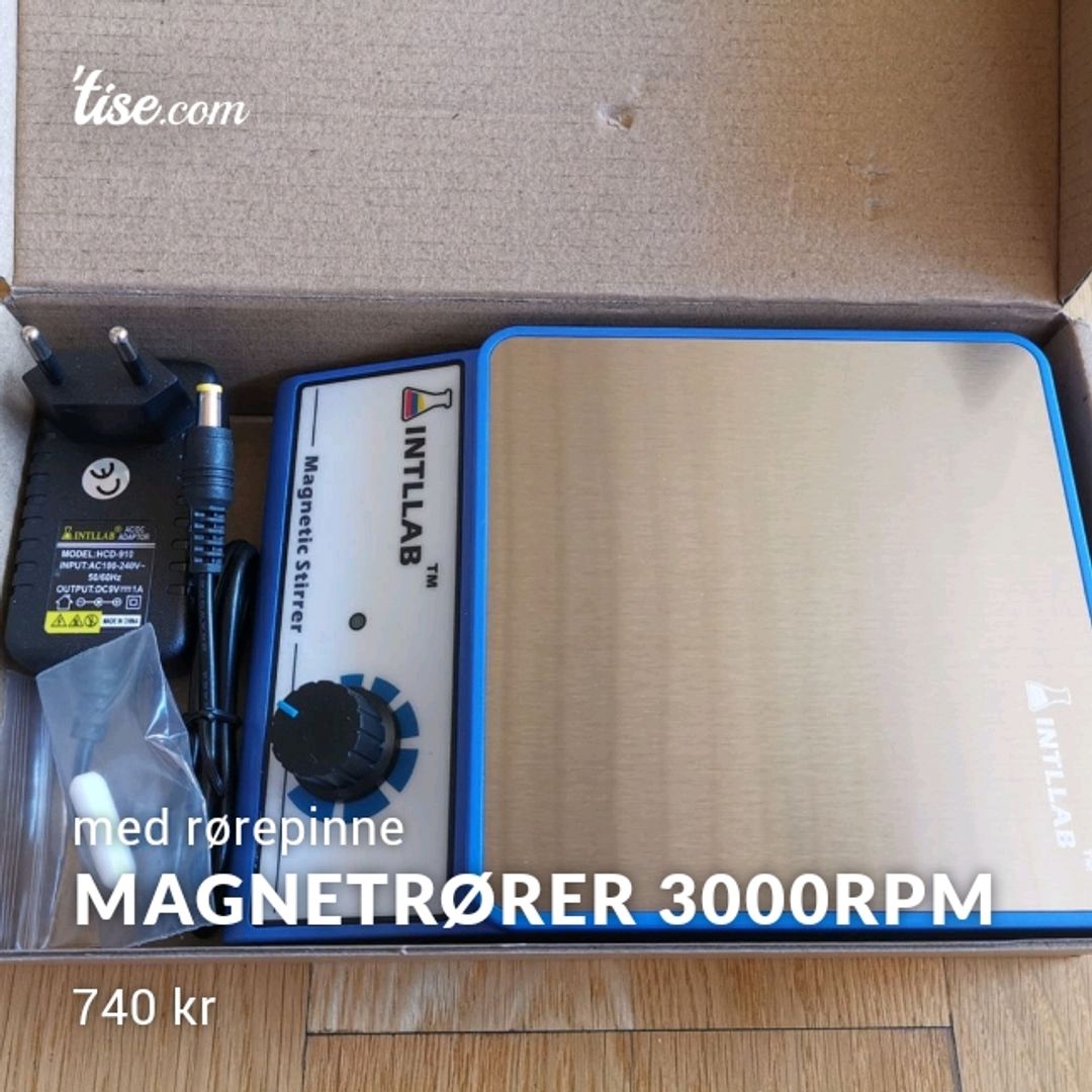 Magnetrører 3000rpm