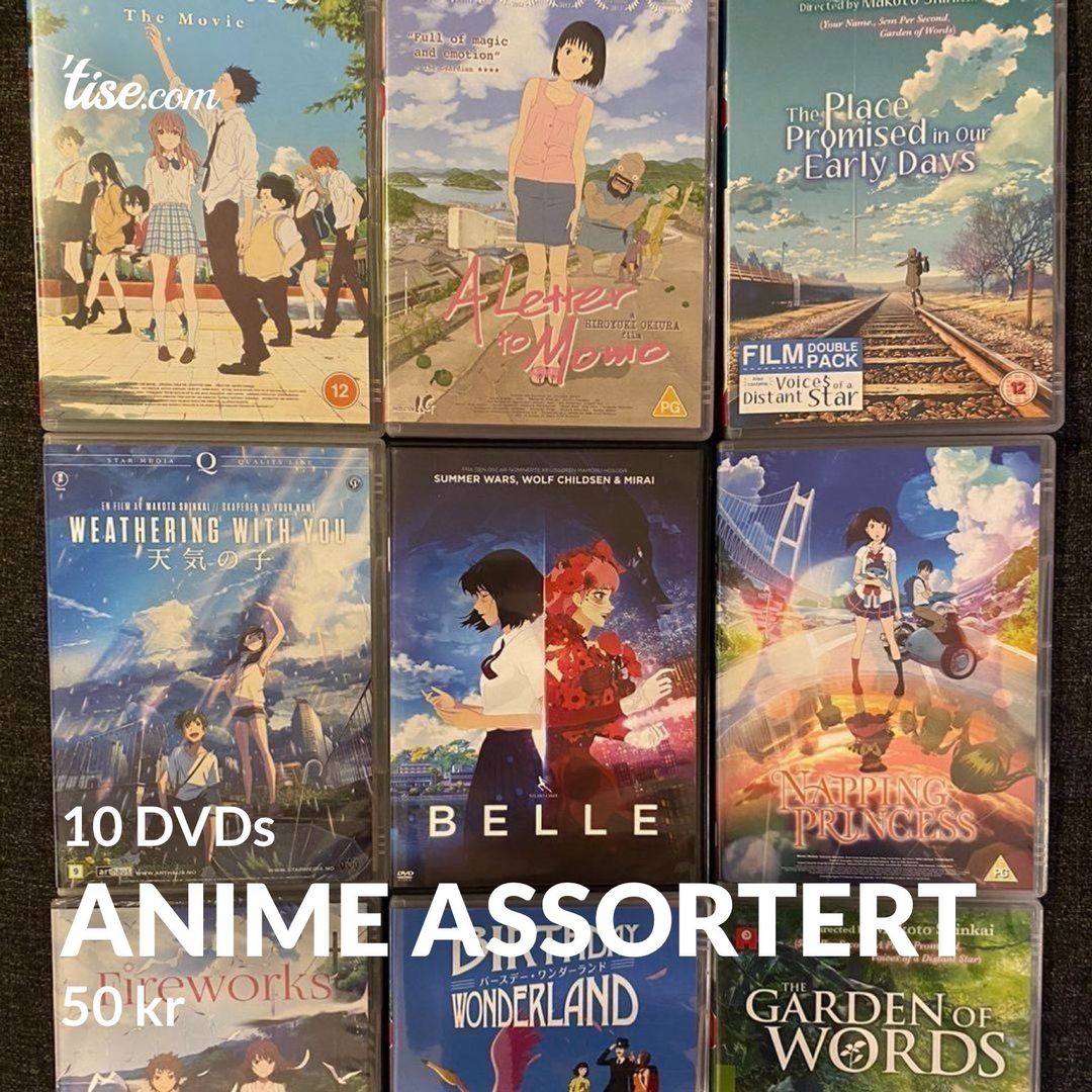 Anime assortert