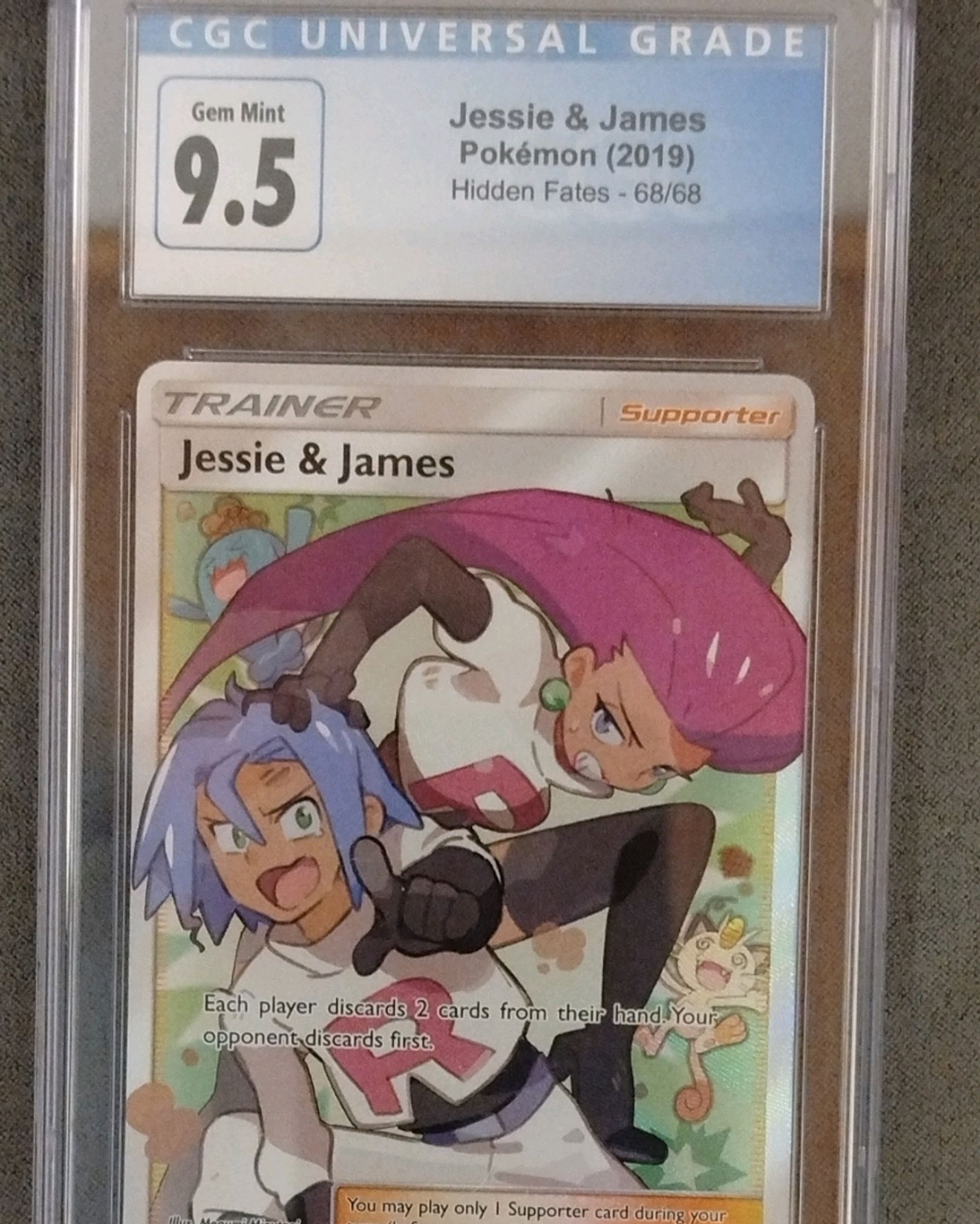 JESSIE  JAMES CGC 9