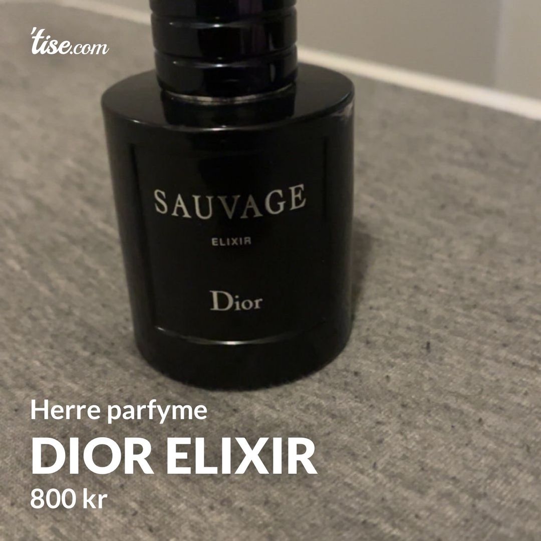 Dior elixir