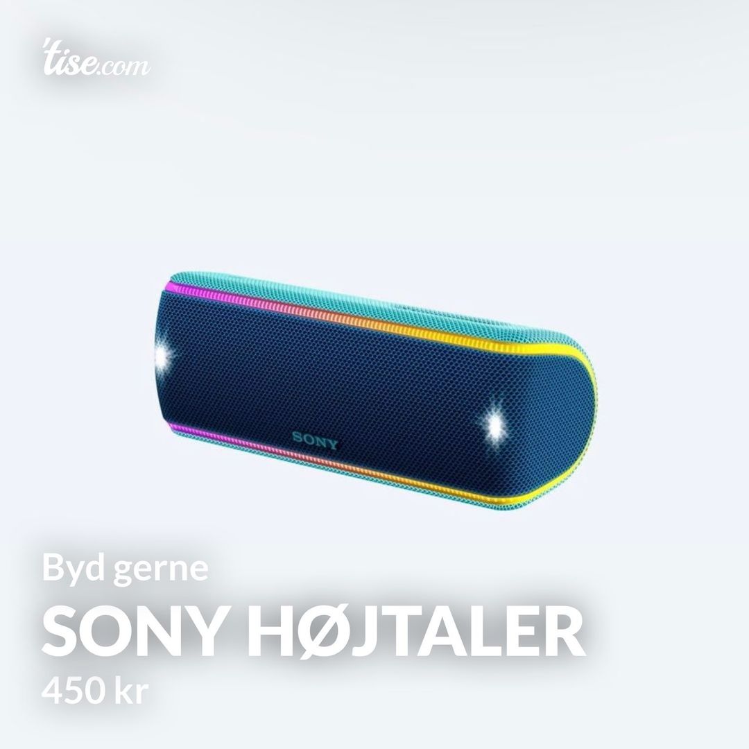 Sony højtaler