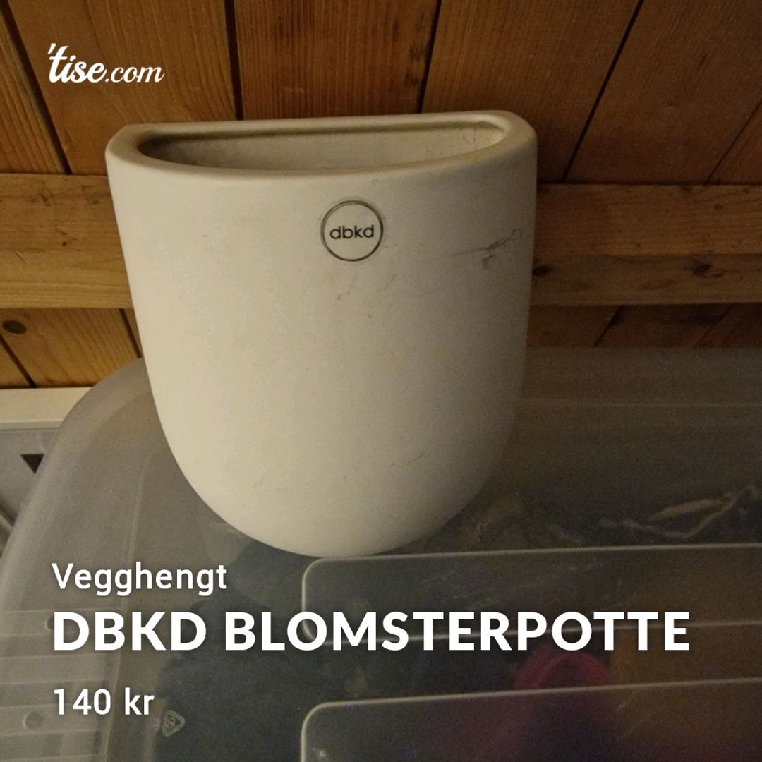 DBKD Blomsterpotte