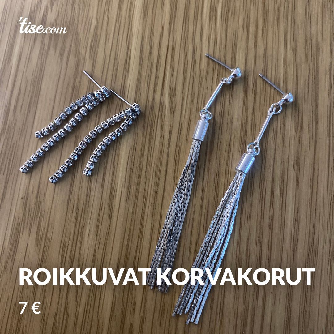 Roikkuvat korvakorut