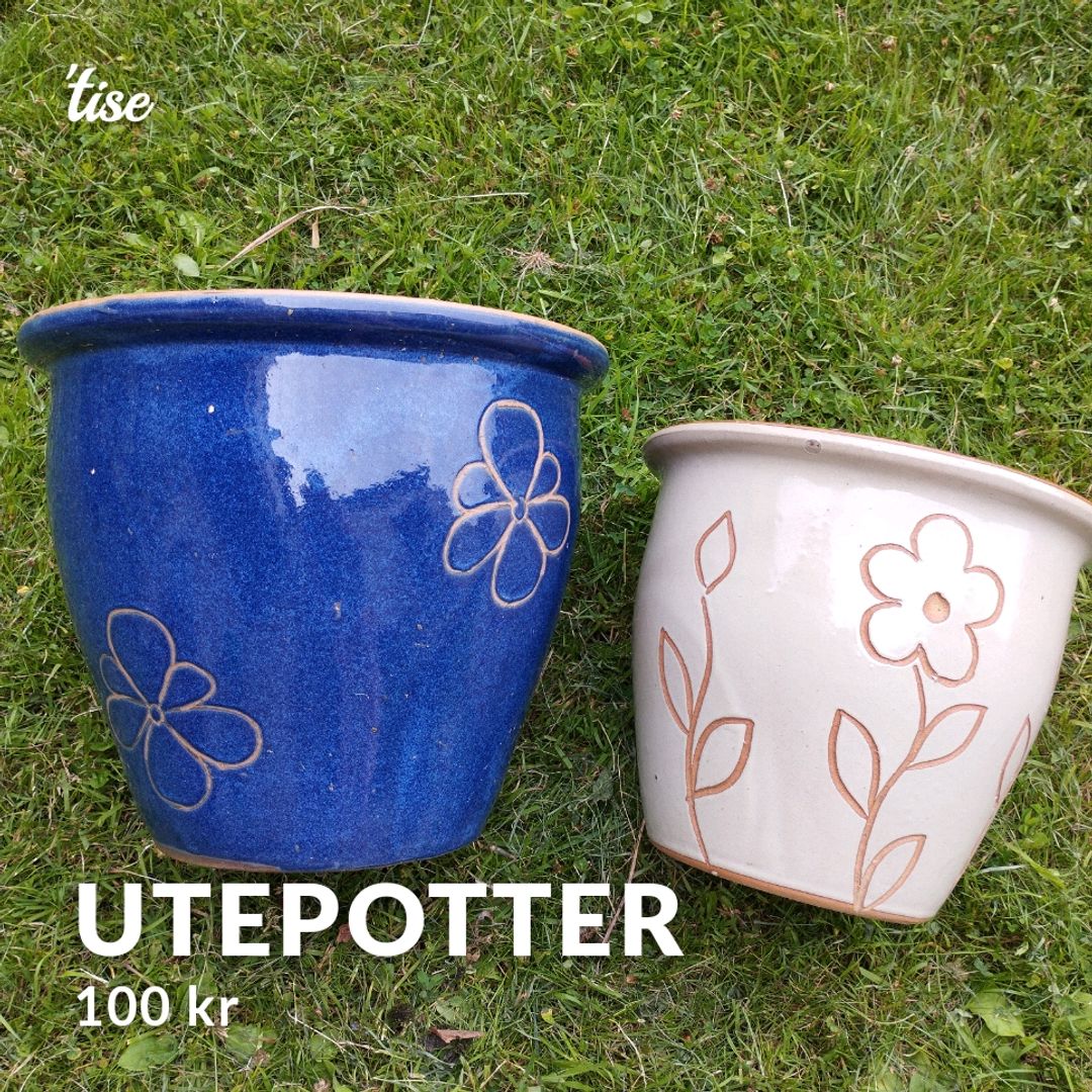 Utepotter