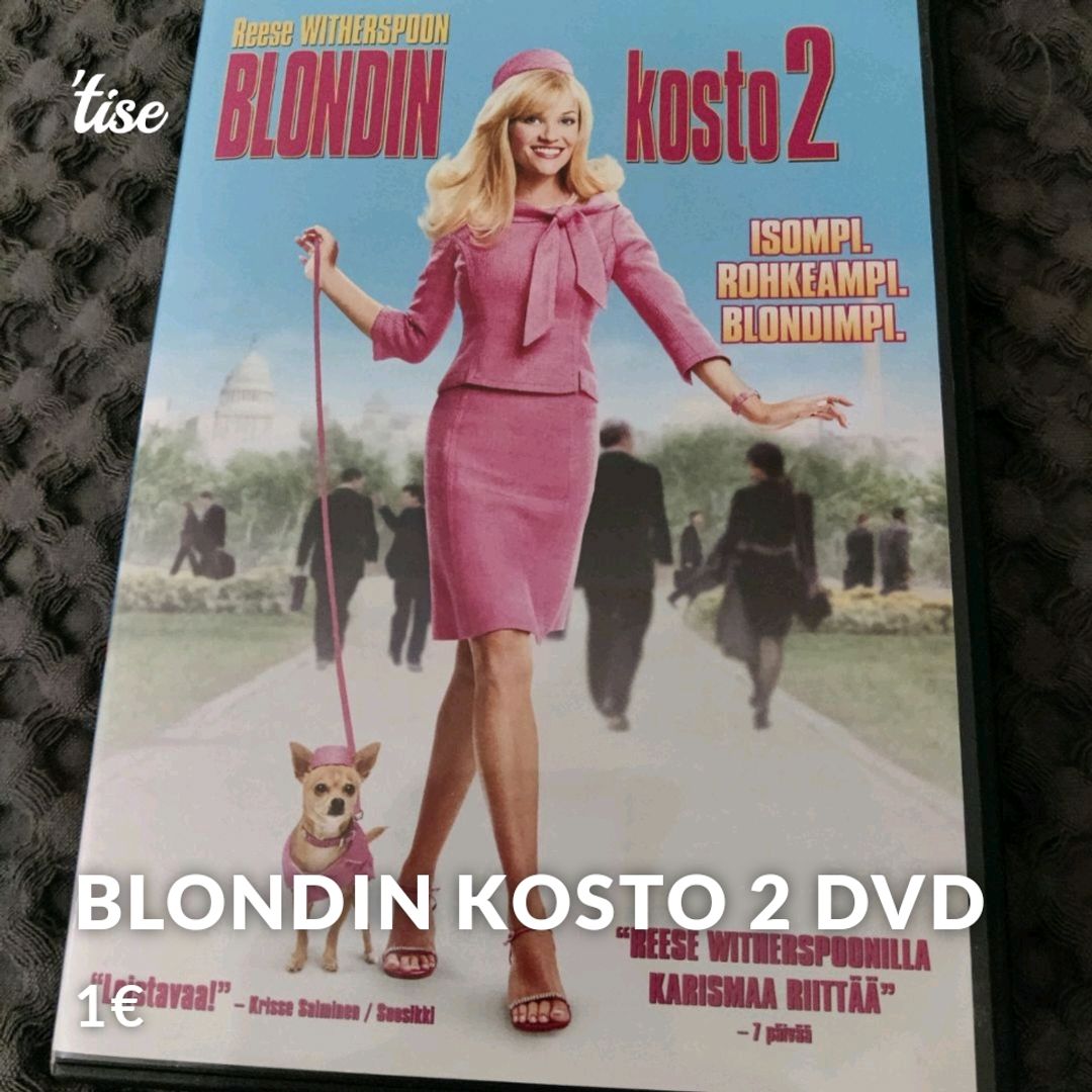 Blondin kosto 2 DVD