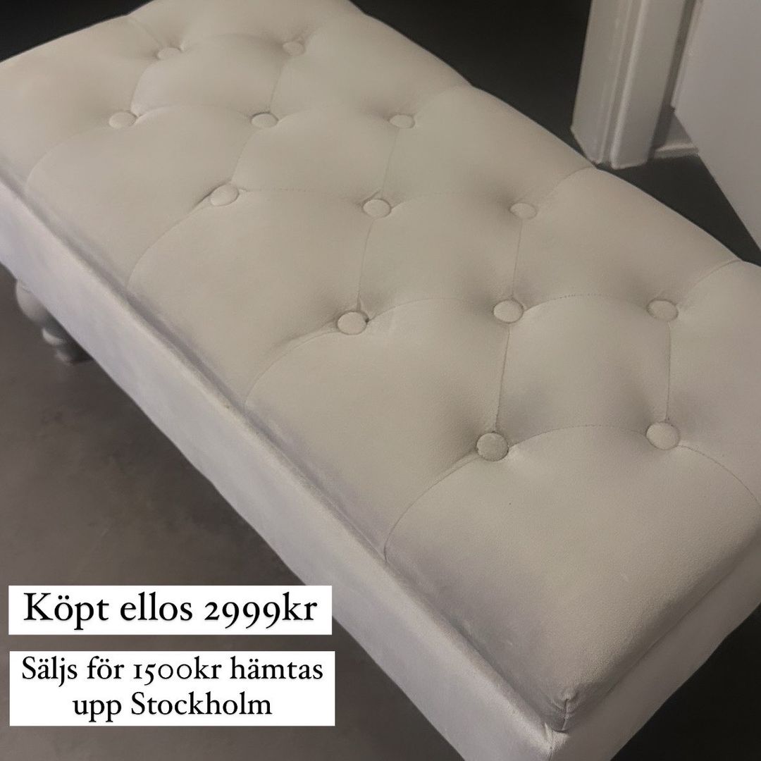 Förvarings bänk