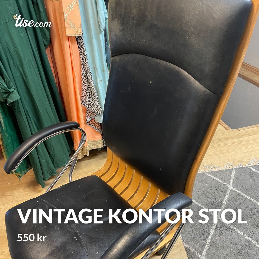 Vintage kontor stol