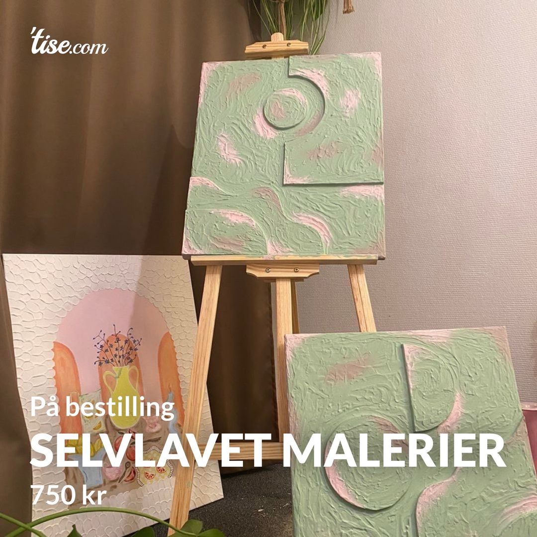 Selvlavet malerier