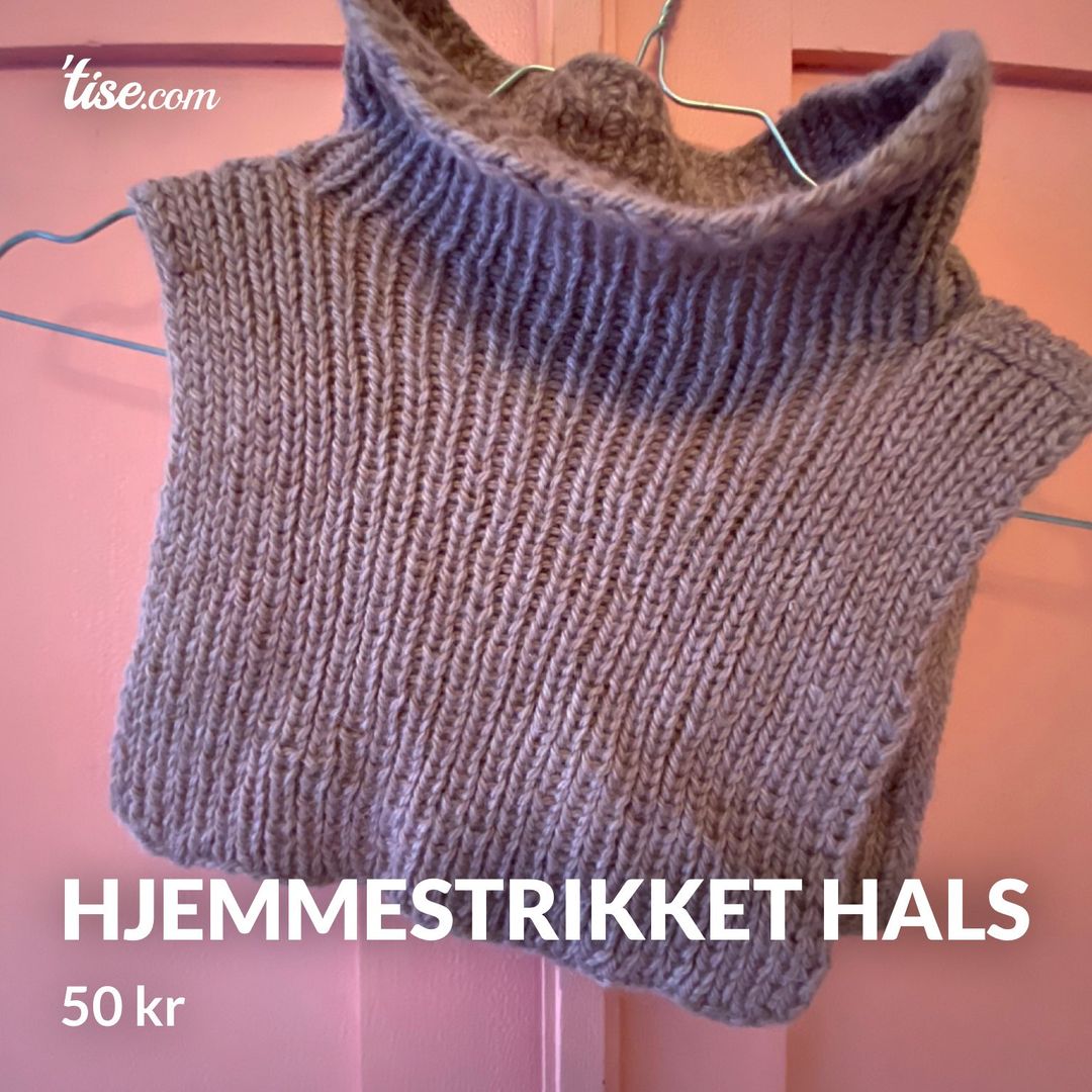 Hjemmestrikket hals