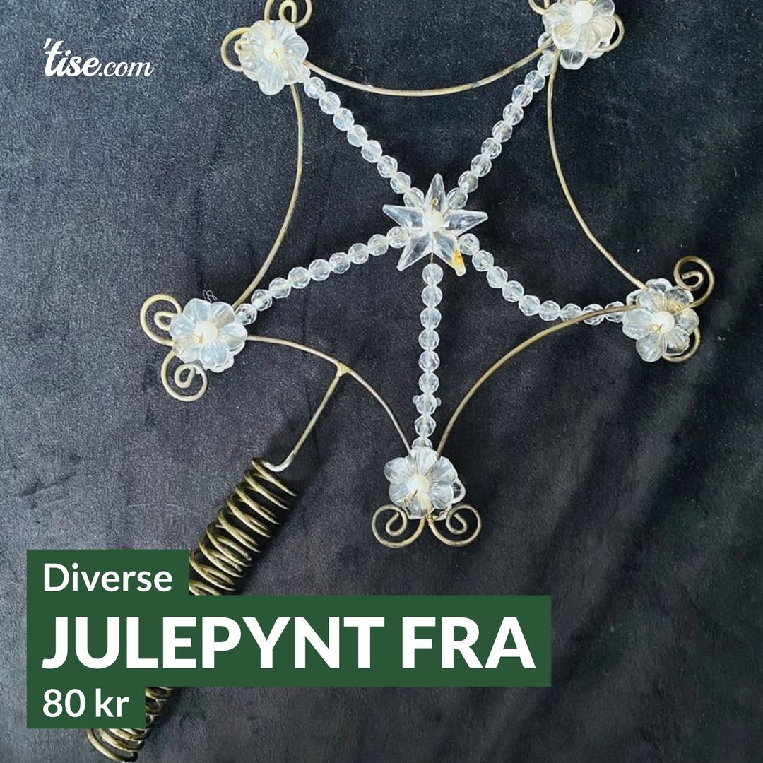 Julepynt fra