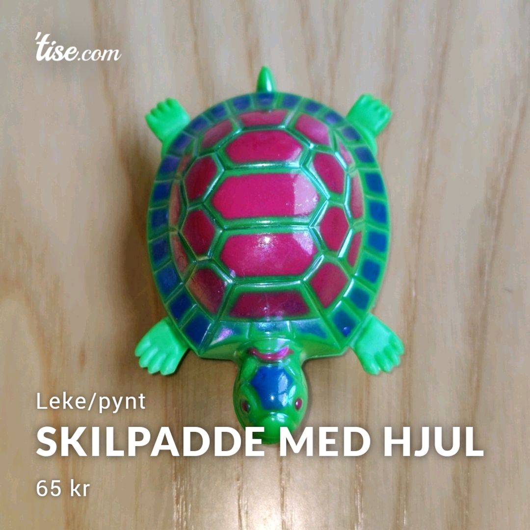 Skilpadde med hjul