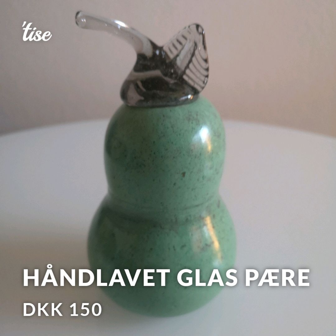 Håndlavet glas pære