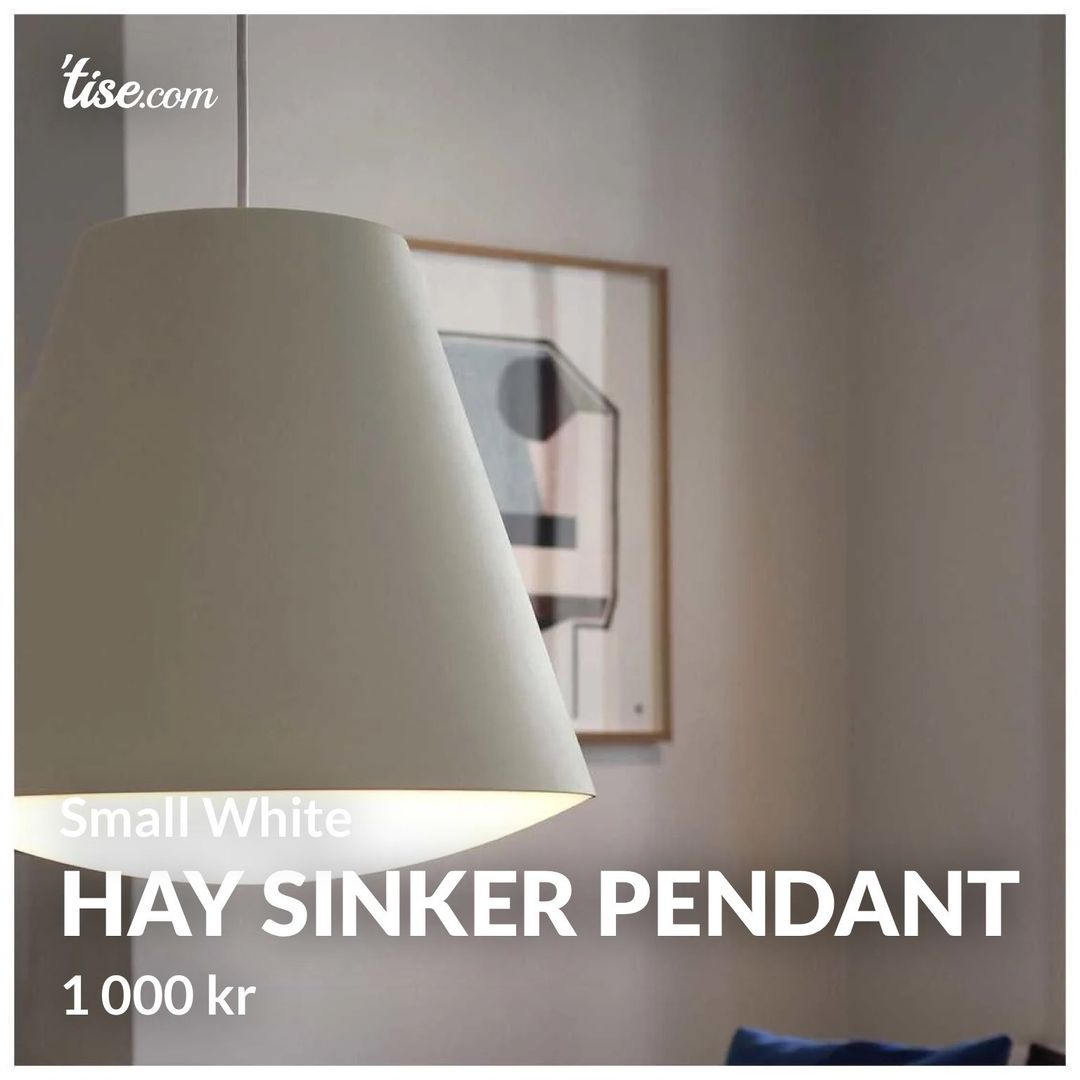 Hay Sinker Pendant