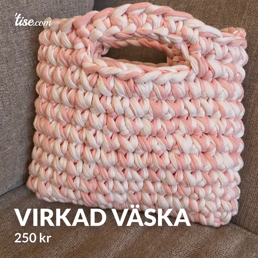 Virkad väska