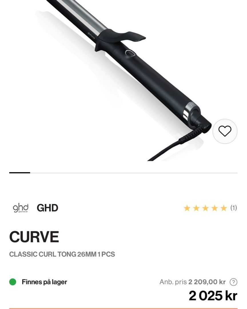 GHD krølltang